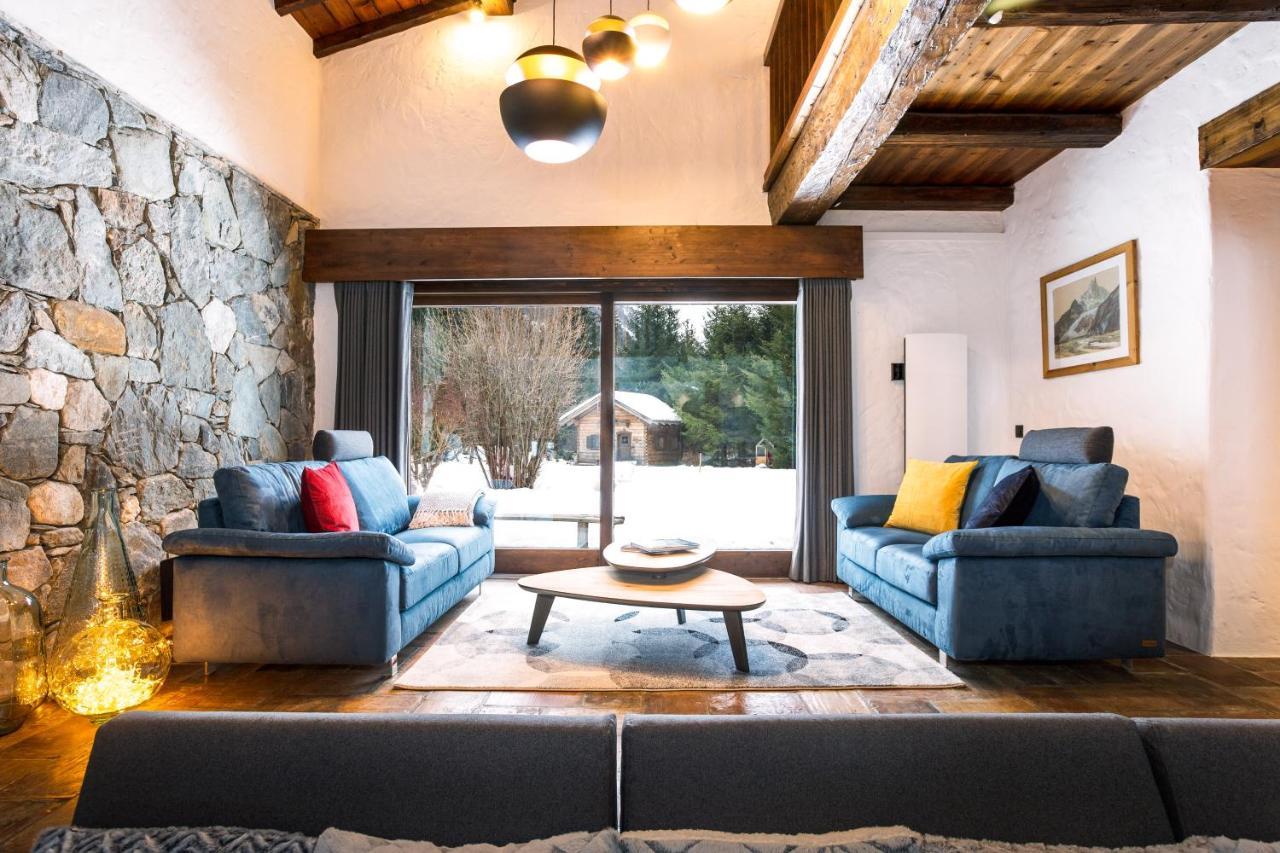 Chalet Les Praz - 280Sqm - Sauna Cinema Fitness - 5 Bedrooms In Heart Of Les Praz - By Cozee Rentals Chamonix Exteriér fotografie