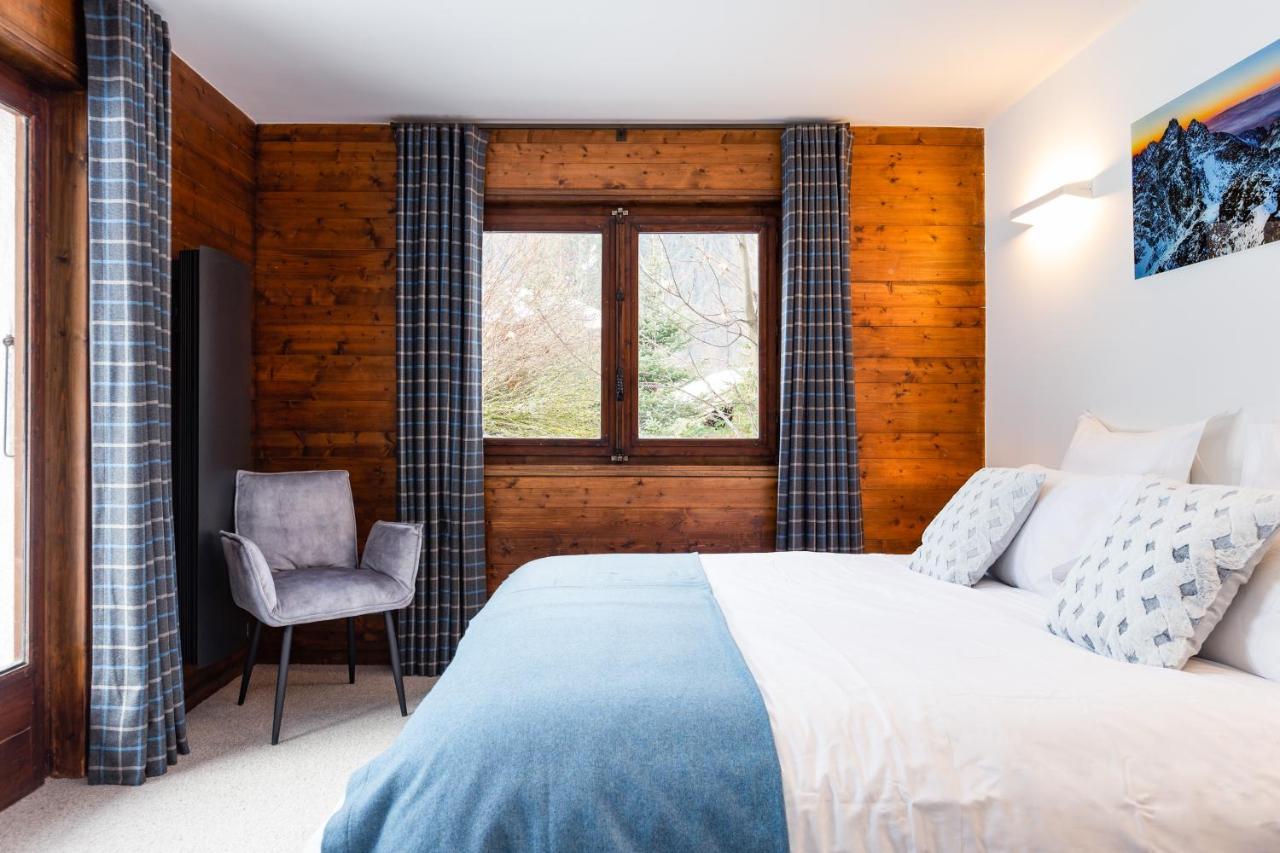 Chalet Les Praz - 280Sqm - Sauna Cinema Fitness - 5 Bedrooms In Heart Of Les Praz - By Cozee Rentals Chamonix Exteriér fotografie
