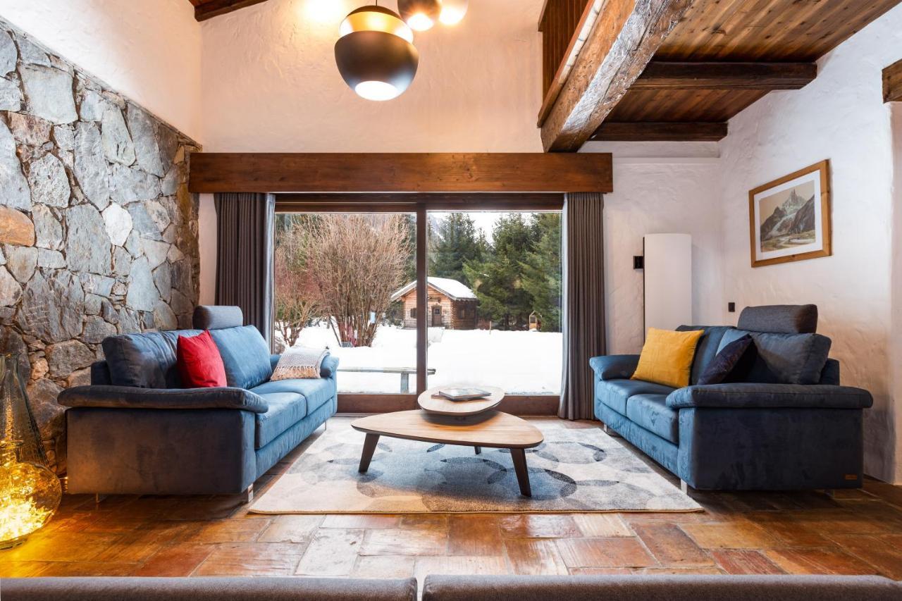 Chalet Les Praz - 280Sqm - Sauna Cinema Fitness - 5 Bedrooms In Heart Of Les Praz - By Cozee Rentals Chamonix Exteriér fotografie