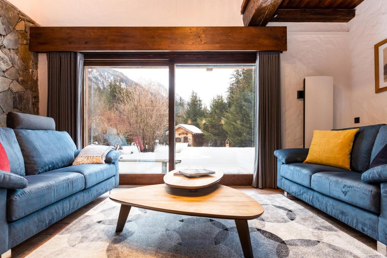 Chalet Les Praz - 280Sqm - Sauna Cinema Fitness - 5 Bedrooms In Heart Of Les Praz - By Cozee Rentals Chamonix Exteriér fotografie