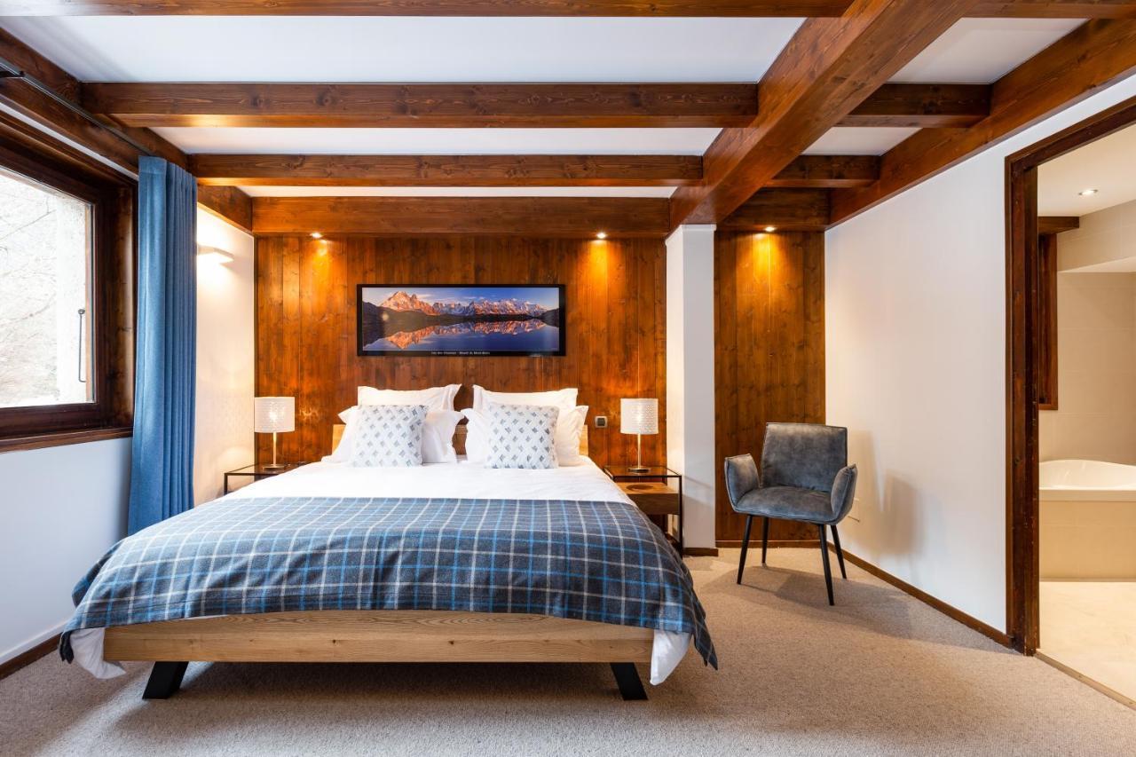 Chalet Les Praz - 280Sqm - Sauna Cinema Fitness - 5 Bedrooms In Heart Of Les Praz - By Cozee Rentals Chamonix Exteriér fotografie