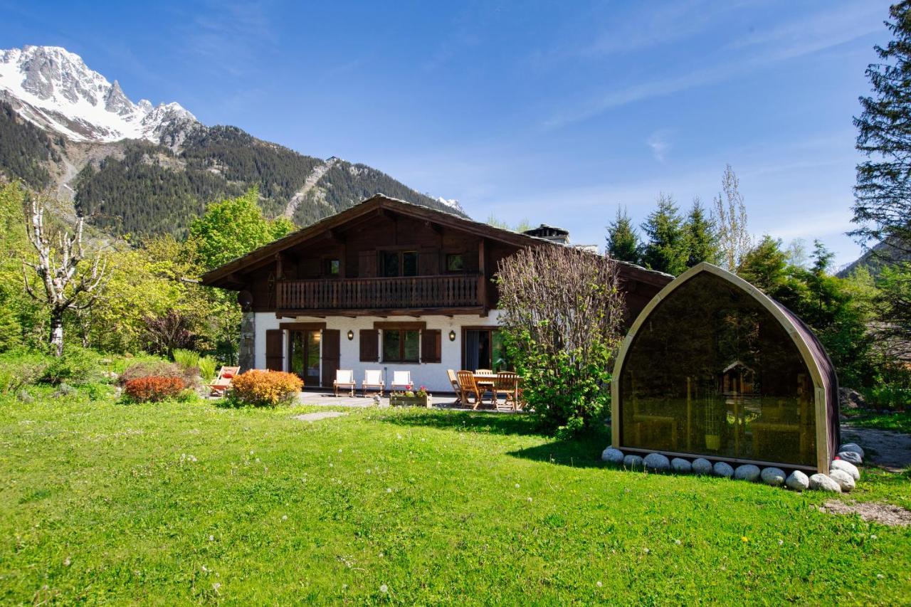 Chalet Les Praz - 280Sqm - Sauna Cinema Fitness - 5 Bedrooms In Heart Of Les Praz - By Cozee Rentals Chamonix Exteriér fotografie