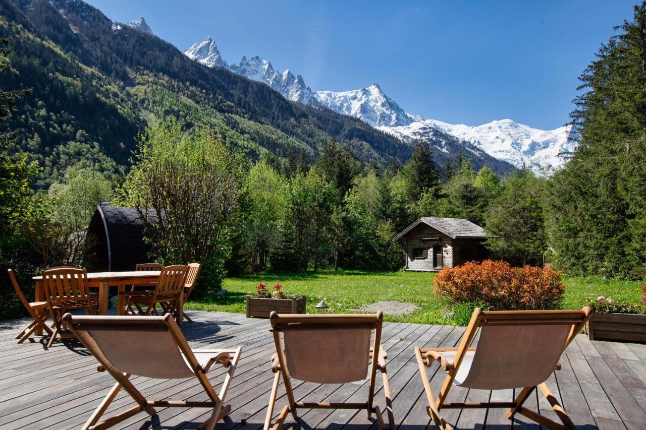Chalet Les Praz - 280Sqm - Sauna Cinema Fitness - 5 Bedrooms In Heart Of Les Praz - By Cozee Rentals Chamonix Exteriér fotografie