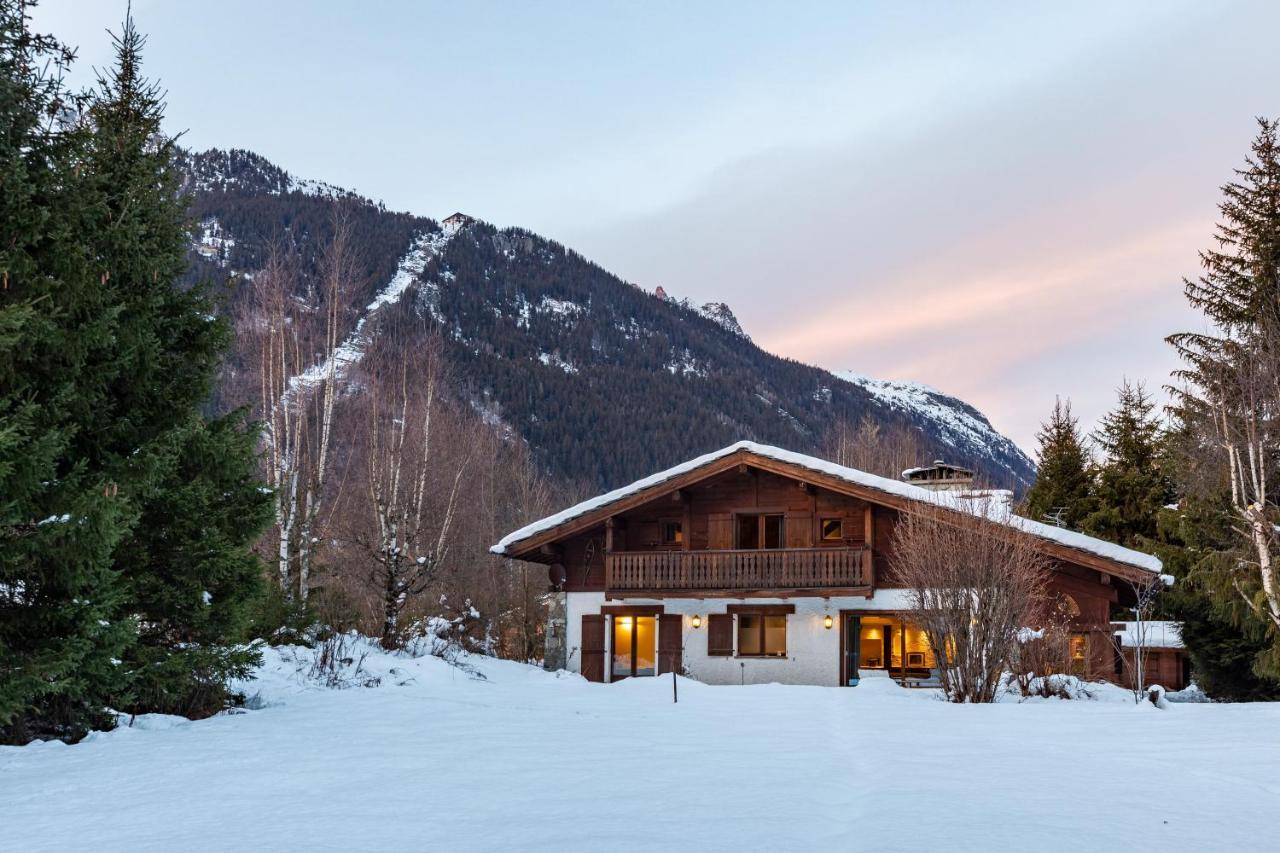 Chalet Les Praz - 280Sqm - Sauna Cinema Fitness - 5 Bedrooms In Heart Of Les Praz - By Cozee Rentals Chamonix Exteriér fotografie