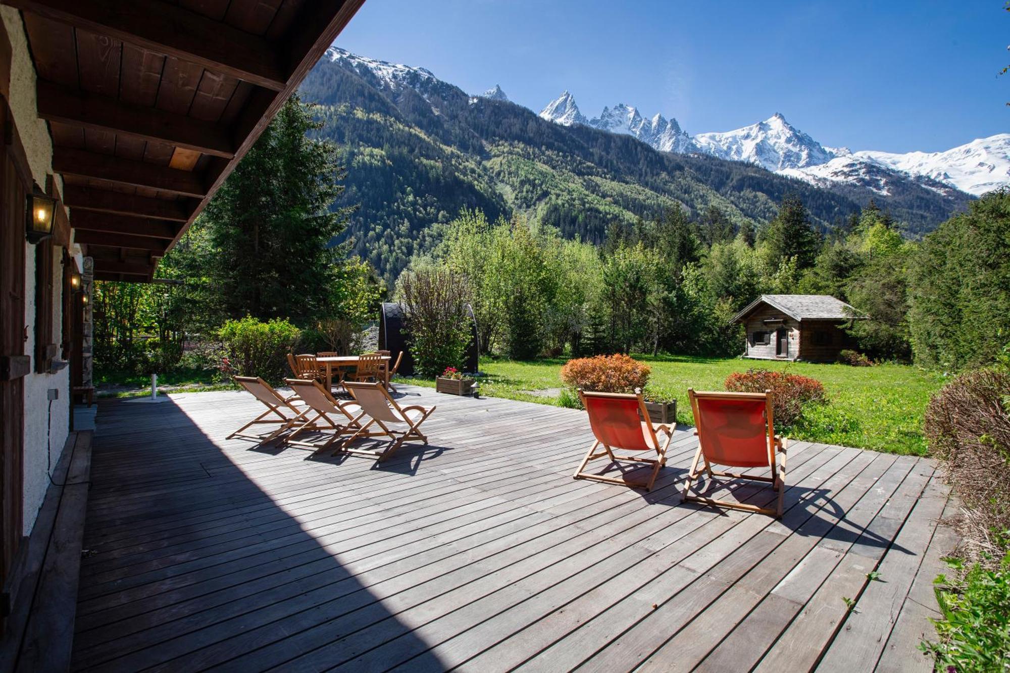Chalet Les Praz - 280Sqm - Sauna Cinema Fitness - 5 Bedrooms In Heart Of Les Praz - By Cozee Rentals Chamonix Exteriér fotografie