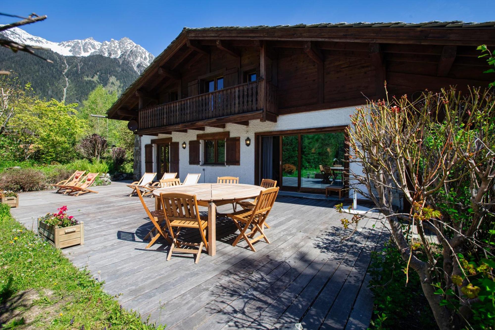 Chalet Les Praz - 280Sqm - Sauna Cinema Fitness - 5 Bedrooms In Heart Of Les Praz - By Cozee Rentals Chamonix Exteriér fotografie